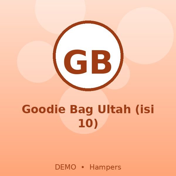 Goodie Bag Ultah (isi 10)