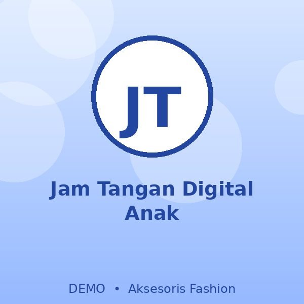 Jam Tangan Digital Anak