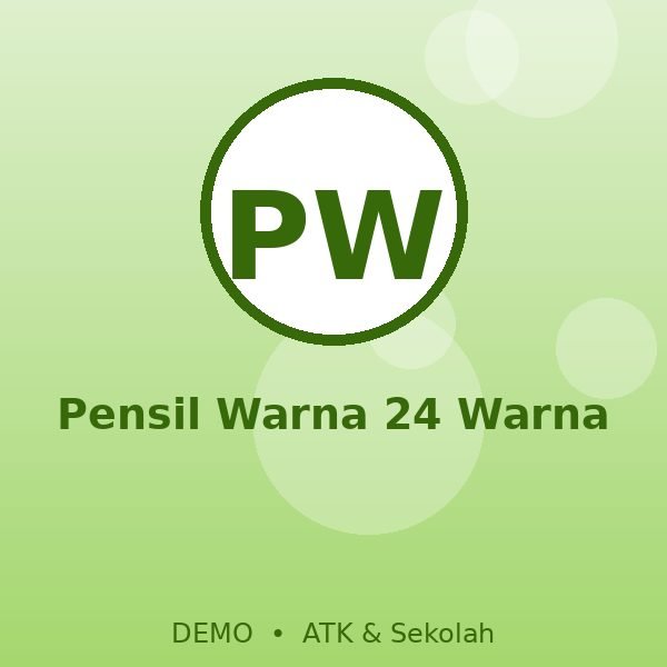 Pensil Warna 24 Warna
