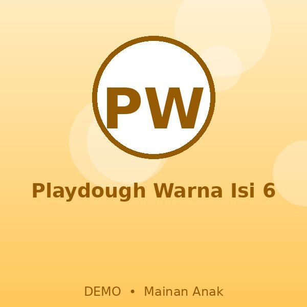 Playdough Warna Isi 6