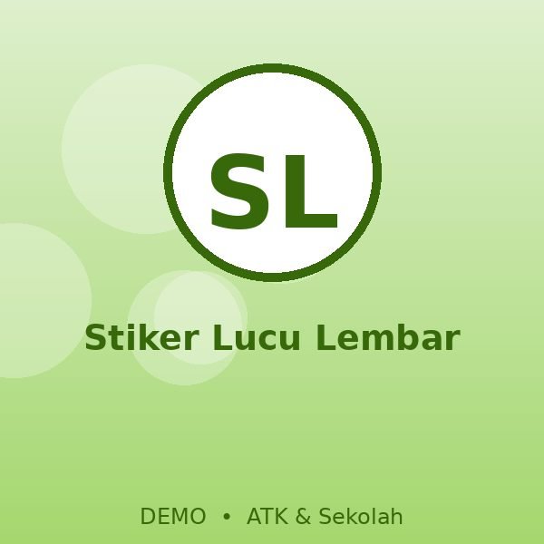Stiker Lucu Lembar